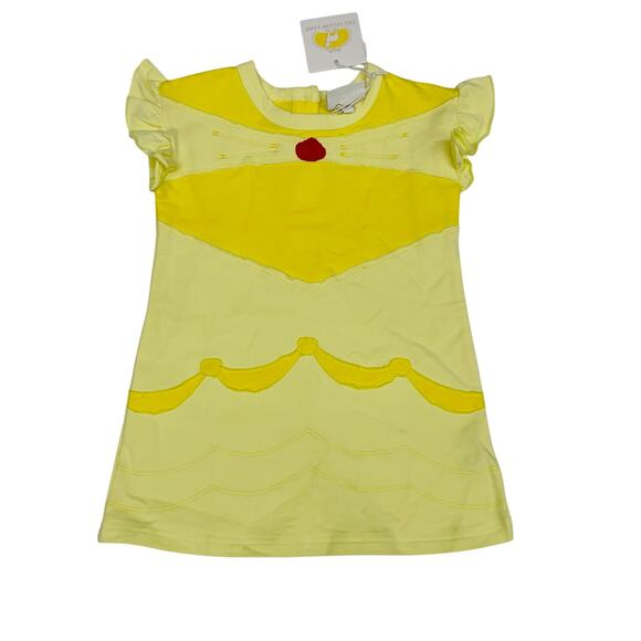 NWT The Yellow Lamb Size 7 Rose Princess Play Dress - Picture 1 of 4